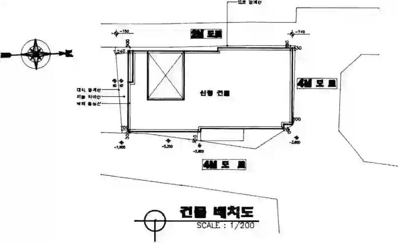 동산빌라 배치도 이미지